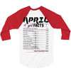 April Girl Facts Aries 3/4 Sleeve Shirt