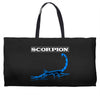 Drake Scorpion Blue Weekender Totes
