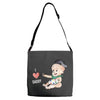 Cute Baby Painter's Dad Love Adjustable Strap Totes