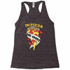 in pizza we crust Racerback Tank