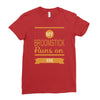 broomstick Ladies Fitted T-Shirt