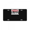 warning my farts stink, ideal gift, birthday present License Plate