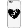 broken heart xxx black iPhone 6/6s Case