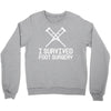 I Survived Foot Surgery Crewneck Sweatshirt