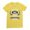 vintage quality without compromise 1963 aged to perfection Ladies Fitted T-Shirt