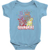 five nights at freddy's celebrate! Baby Bodysuit
