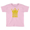 black king Toddler T-shirt