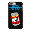 i am duff man homer cult funny retro iPhone 8 Plus Case