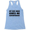 red head hair Racerback Tank