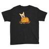 corgi pumpkin Youth Tee