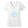 it's about time Women's V-Neck T-Shirt