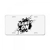 game on License Plate