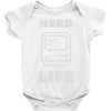 nerd life is the best life Baby Onesie