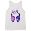 galaxy cartoon hands dope Tank Top