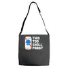 this too shall pabst Adjustable Strap Totes