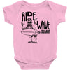 ride the wave california Baby Onesie