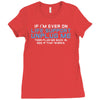 if i am ever on life support unplug me Ladies Fitted T-Shirt