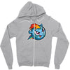 rainbow soccer Zipper Hoodie
