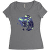 urealms   ultimate wizardry Women's Triblend Scoop T-shirt
