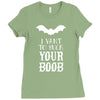 i vant to suck your boob Ladies Fitted T-Shirt