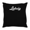 ludwig new Throw Pillow