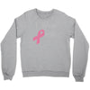junior's breast cancer awareness i wear pink Crewneck Sweatshirt
