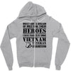 Vietnam Veteran Grandson Zipper Hoodie