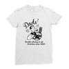 funny dad Ladies Fitted T-Shirt