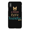 house is not a home without a frenchie iPhoneX