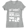 got fandom Ladies Fitted T-Shirt