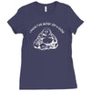 i have the body of a god funny buddha budda banter fat food Ladies Fitted T-Shirt