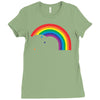 rainbow Ladies Fitted T-Shirt