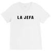 la jefa black V-Neck Tee