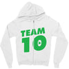 team 10 Zipper Hoodie