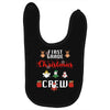 first grade christmas crew Baby Bibs