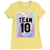 Holographic Team 10 Ladies Fitted T-Shirt