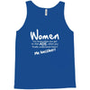 women, you know when you get to that age when you finally undertand th Tank Top