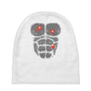 gunshot gorilla chest tee Baby Beanies