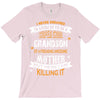 Super Cool Grandson Of A Freaking Awesome Mother T-Shirt