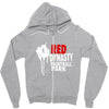 RED PAINBALL Zipper Hoodie