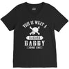 This Is What A Badass Daddy Looks Like V-Neck Tee