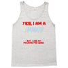 yes i am a firefighter Tank Top