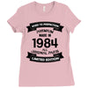Premium Vintage  1984 Ladies Fitted T-Shirt