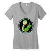 CUTE SNAKE Women's V-Neck T-Shirt