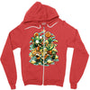 mommy!!! my candy is stolen by zombie Zipper Hoodie