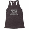 wearing heels is a workout Racerback Tank