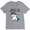 mom of the birthday girl V-Neck Tee