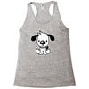 cute dog Racerback Tank