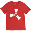 Rust V-Neck Tee