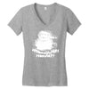wheres my hos at santa claus Women's V-Neck T-Shirt